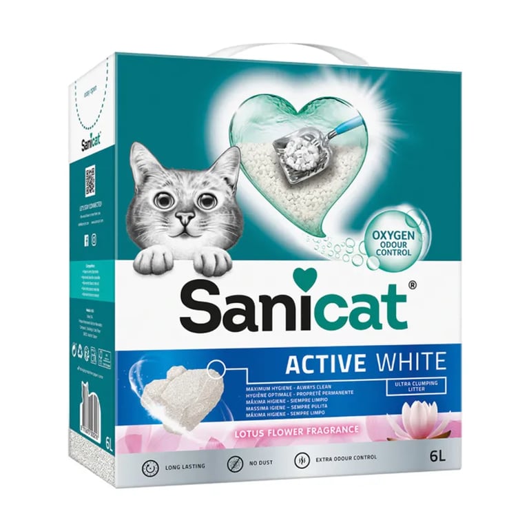 Arena Blanca Ultra Aglomerante Para Gato