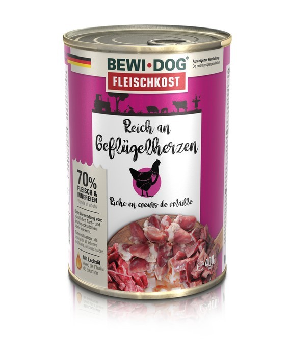 Canine Riche en Cœur de Volaille