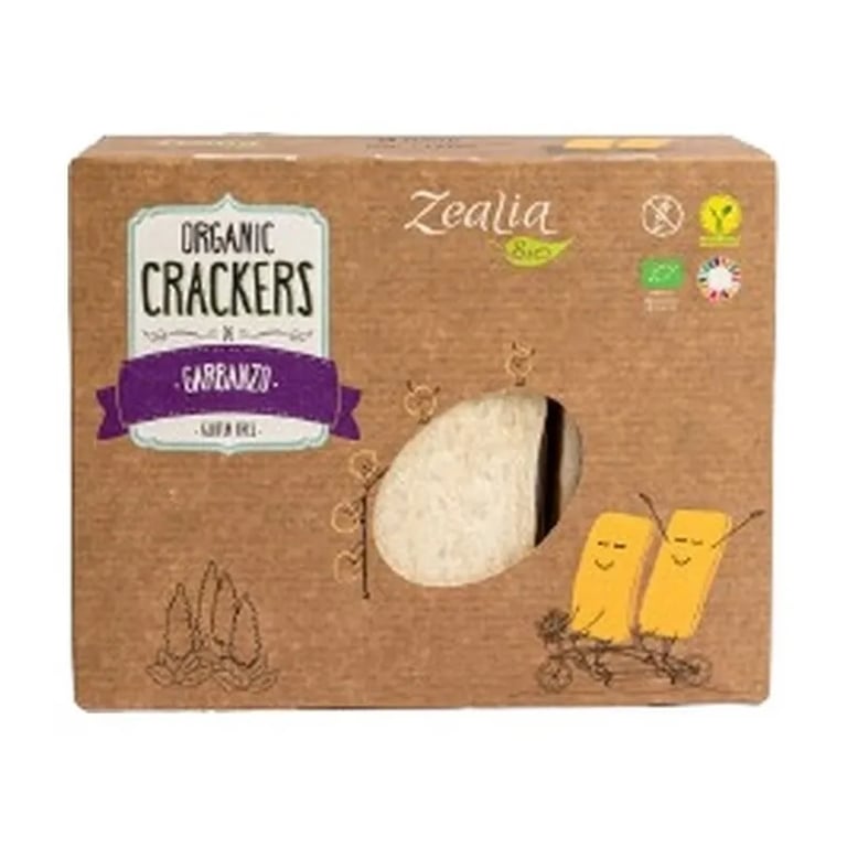 Crackers de Pois Chiches Sans Gluten Bio