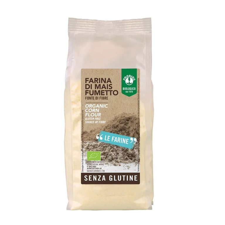 Harina De Maíz Sin Gluten Bio