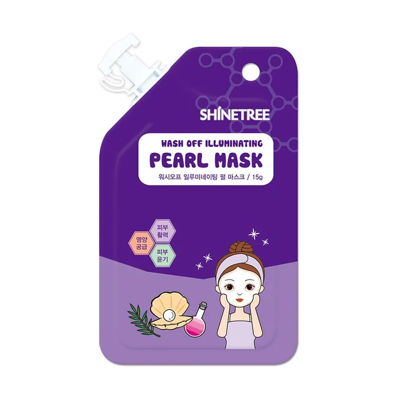 Pearl Wash Off Illuminating Mask