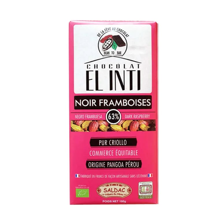 Chocolade Met Framboos 63%