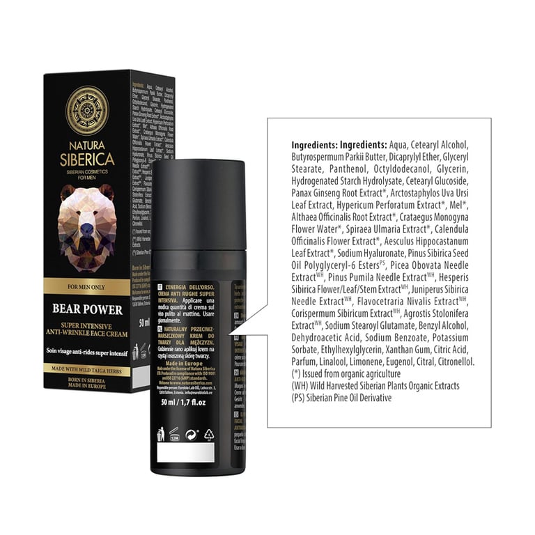 Gel Detergente Rigenerante Viso Abbraccio dell’Orso 50 ml di Natura Siberica - imagen 2 de 5