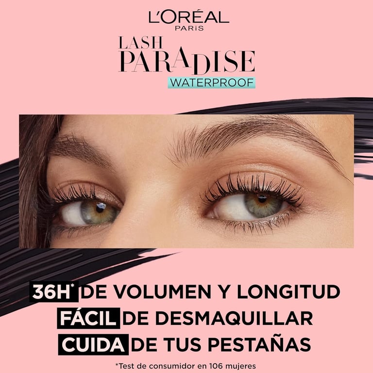 PARADISE EXTATIC intense volume mascara waterproof #01-black von L'Oreal Make Up