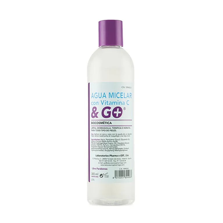 Agua Micelar  Con Vitamina C