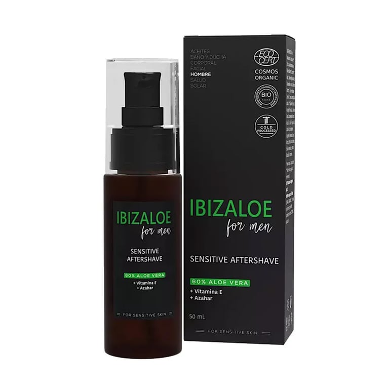 Ibizaloe Man Sensitive Aftershave