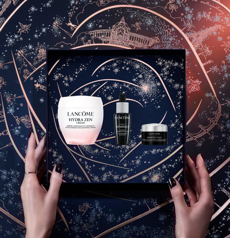 Hyda Zen Cream 50 ml + Sérum 10 ml + Contour des Yeux 5 ml Lot de Lancôme