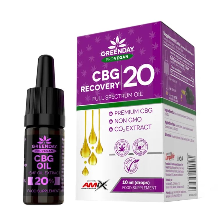 Greenday Provegan CBG Recovery 20%