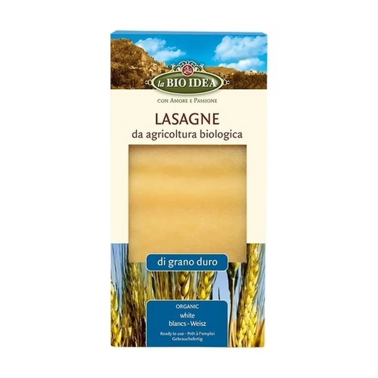 Plaques Lasagne Blé Bio