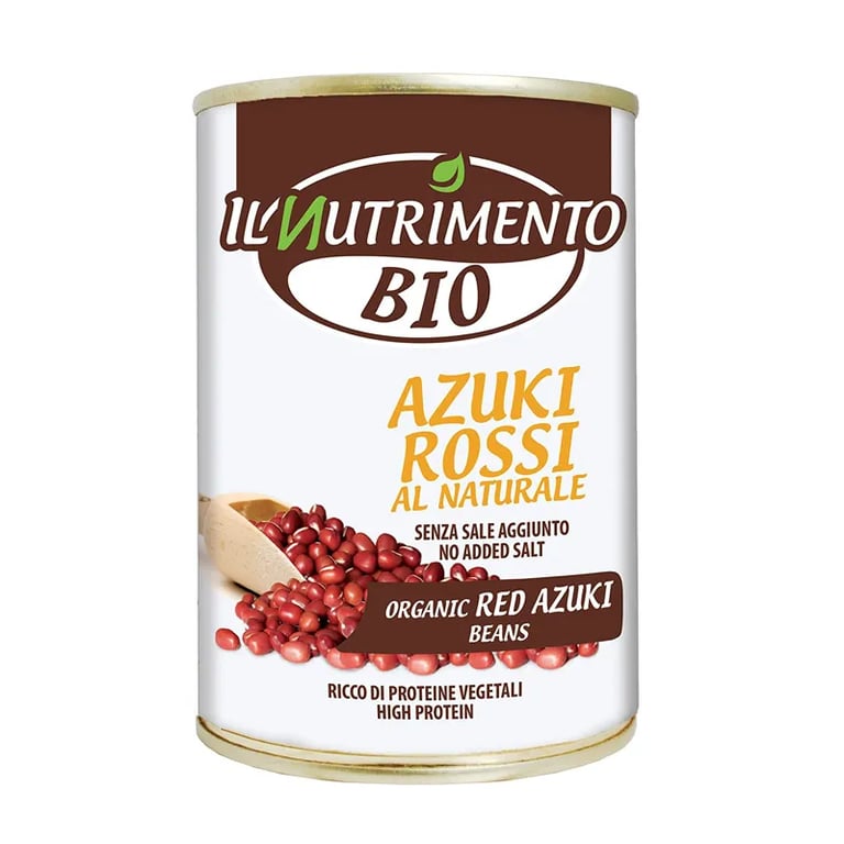 Azuki rode bonen gekookt zonder zout bio