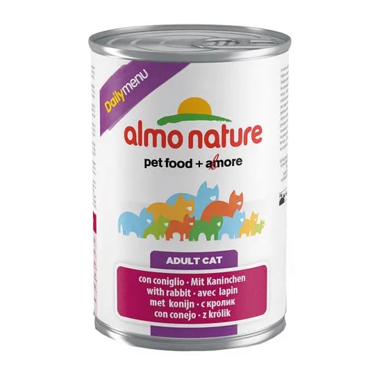 Adult Cat Daily Menu Con Conejo 400g