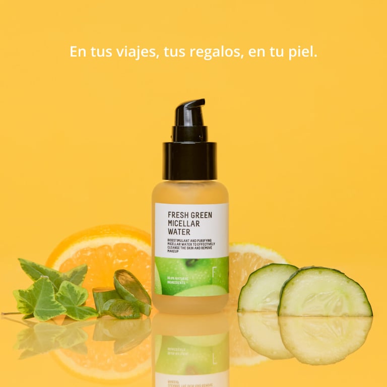 Fresh Green Micellar Water Miniatura 50 ml di Freshly Cosmetics