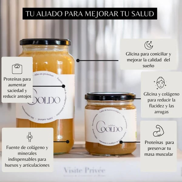 Caldo De Hueso Esterilizado 870 ml de Caldos Cooldo