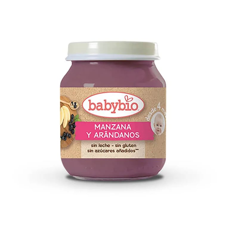 BABYBIO POTITO FRUTAS MANZANA Y ARÁNDANOS