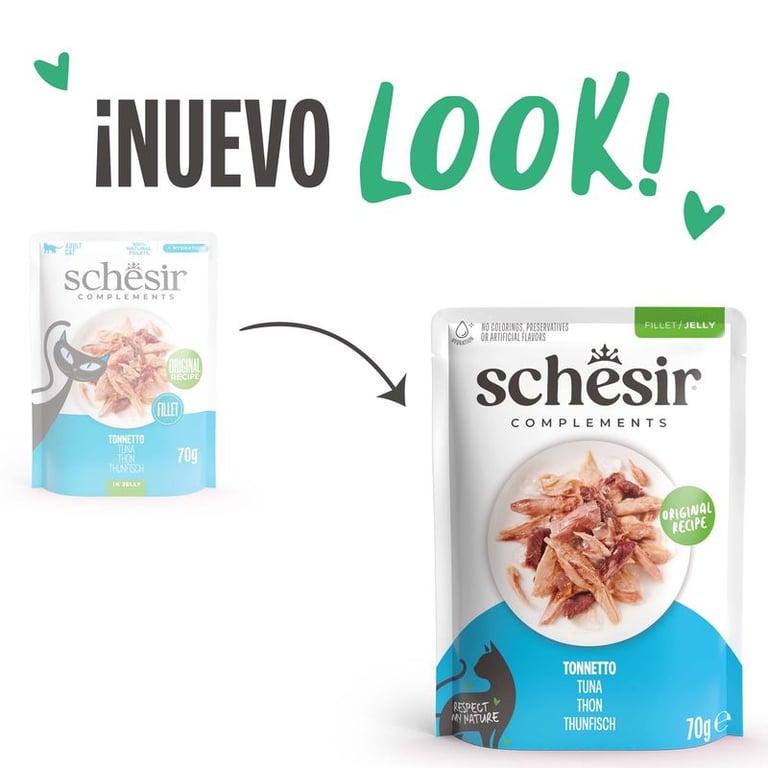 Cat Pouch Thunfisch Seelachs Gelatine