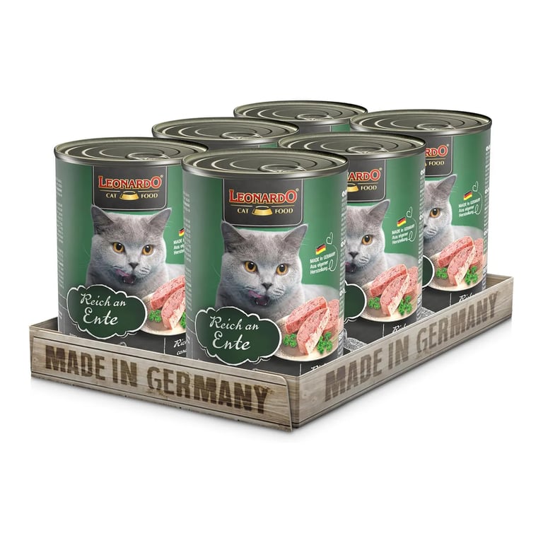 Comida Húmeda Gato Rico En Pato