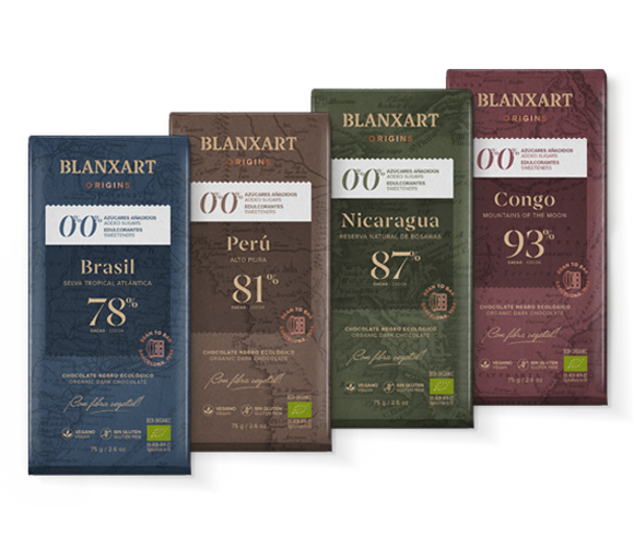 Chocolate Negro 81% Cacao Sin Azúcar