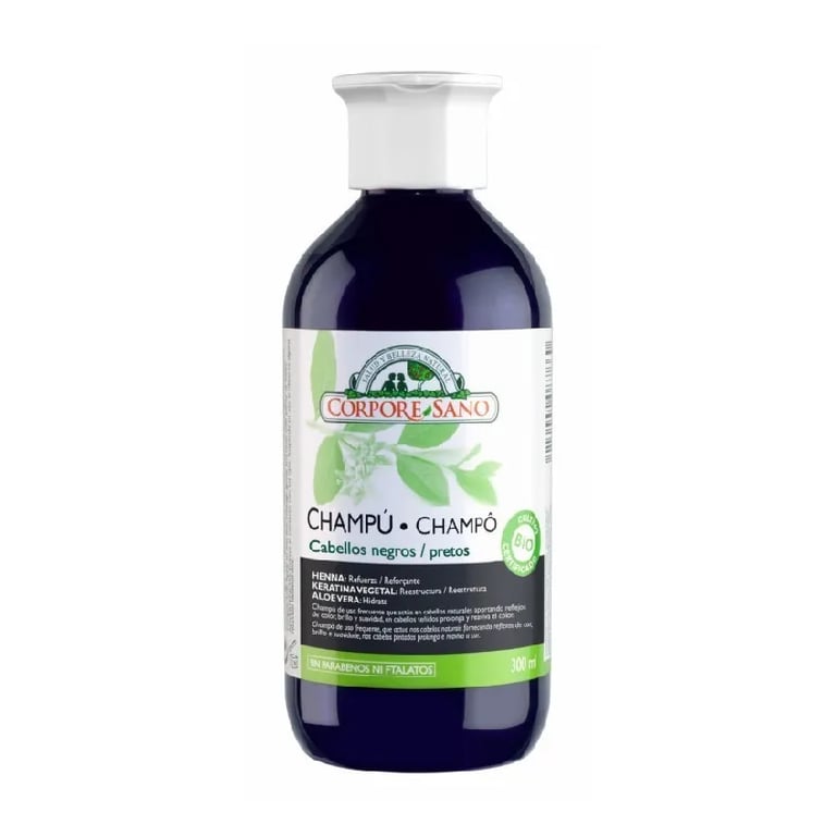 Shampoo Henna Schwarze Haare Eco