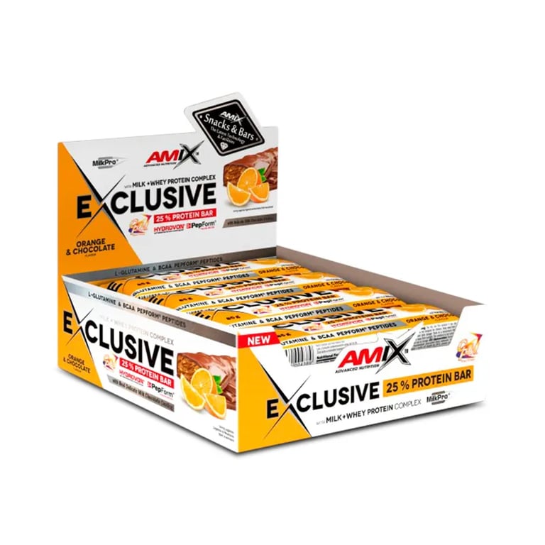 EXCLUSIVE 25% PROTEIN BAR