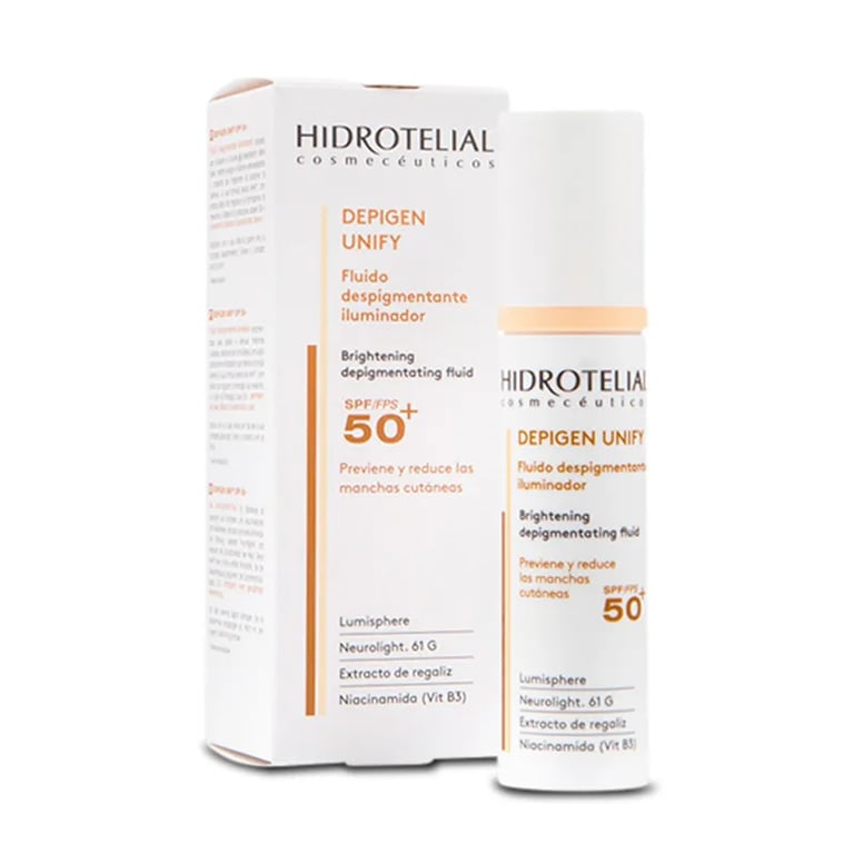 Depigen Unify Fluido Depigmentante Illuminante SPF50+