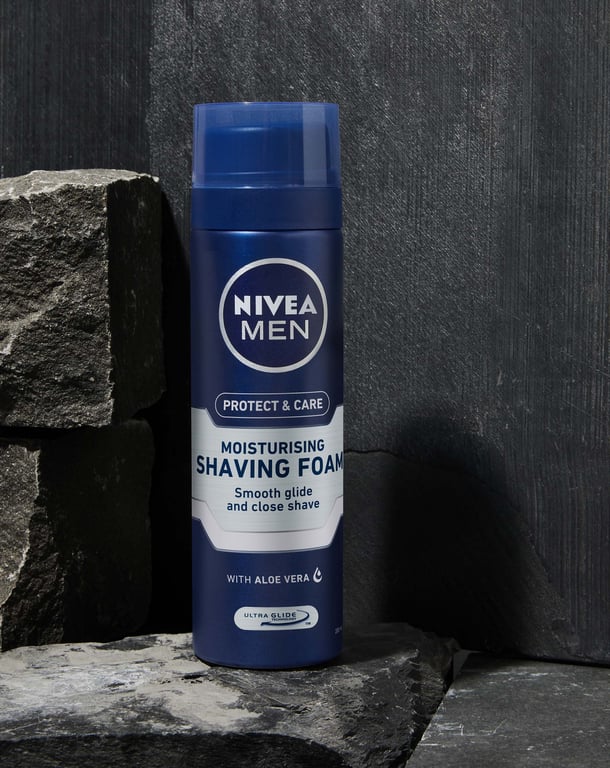 Men Schützt Pflegt Rasierschaum Protector 200 ml von Nivea
