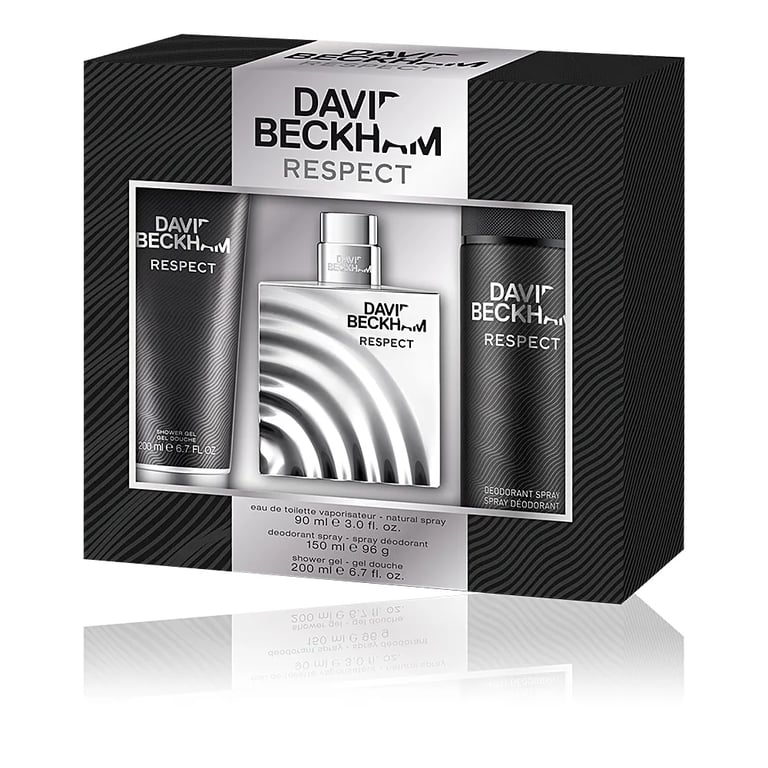 Respect Lote EDT 75 ml + Gel de Ducha 75 ml + Deo 150 ml