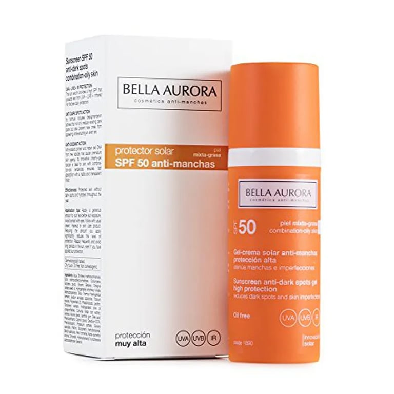 Gel Solare Antimacchia Pelli Miste/Grasse SPF 50+