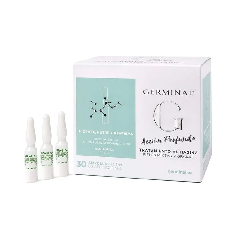 Action Profonde Anti-âge Peaux Mixtes et Grasses Ampoules