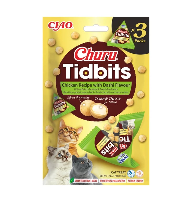 Cat Tidbits Huhn Dashi Snacks