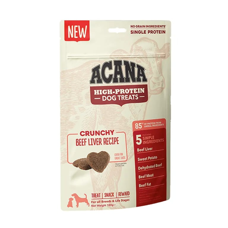 Dog Snack High Protein Crunchy Beef Liver