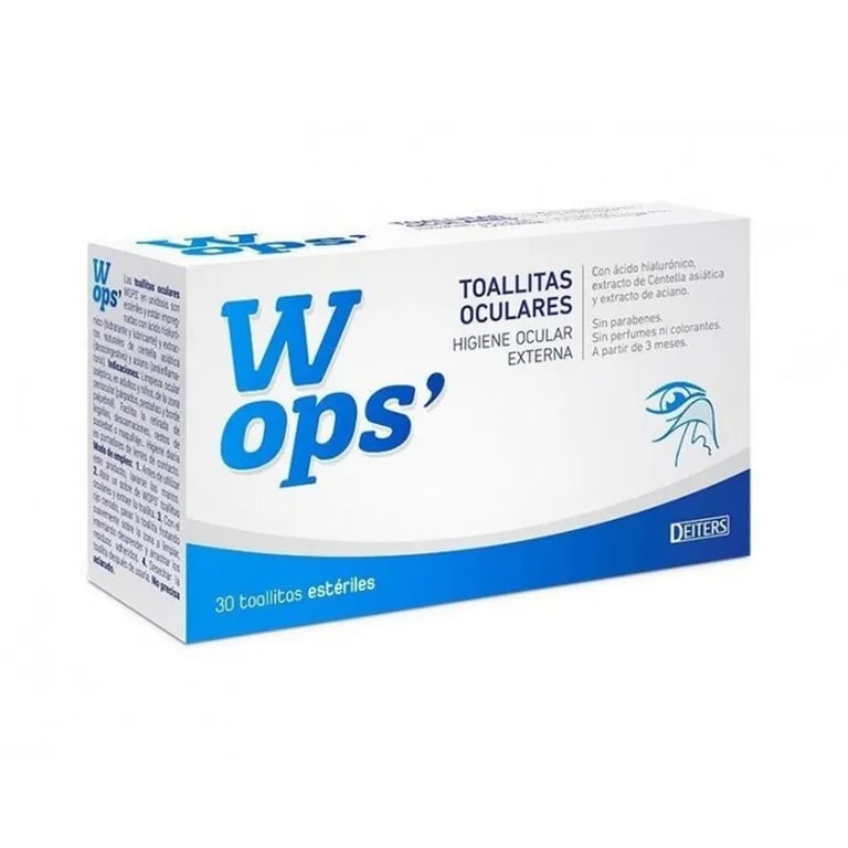 Wops Lingettes Oculaires
