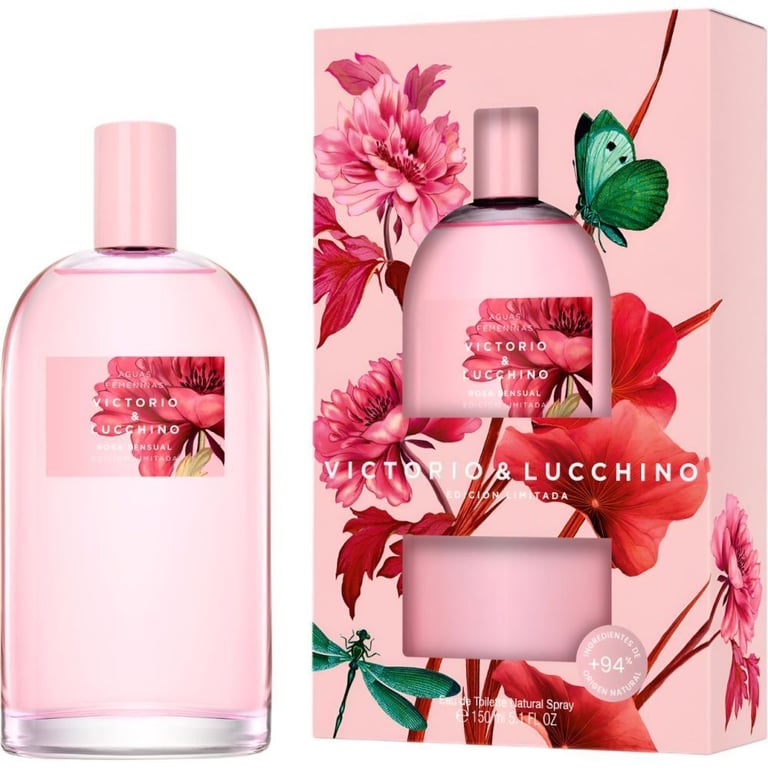 Aguas Femenina Nº1 Rosa Sensual EDT 150 ml de Victorio & Lucchino