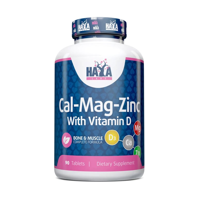 Calcium Magnésium et Zinc Avec Vitamine D