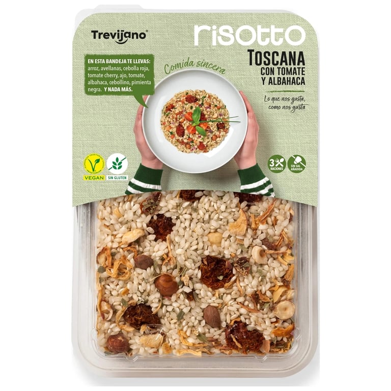 Risotto Toscana Sin Gluten