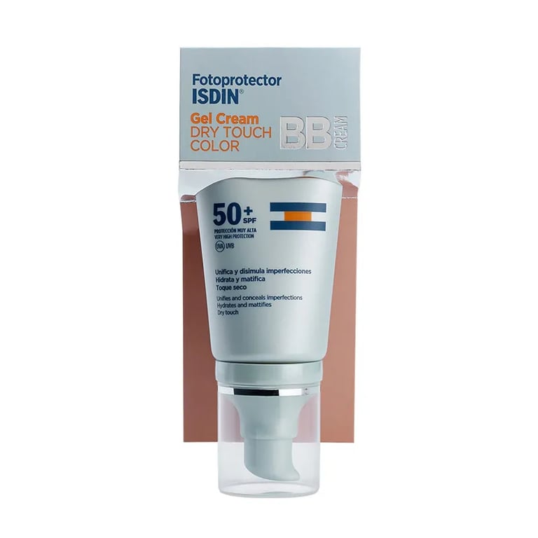 Fotobeschermingsgelcrème Dry Touch Kleur SPF50+