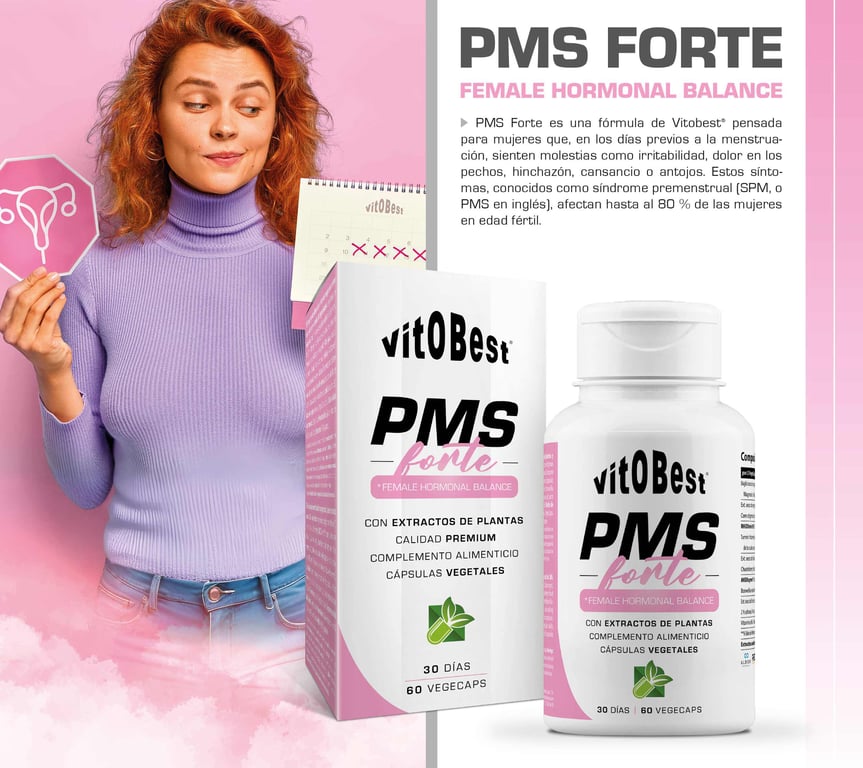 PMS Forte 60 VCaps de Vitobest