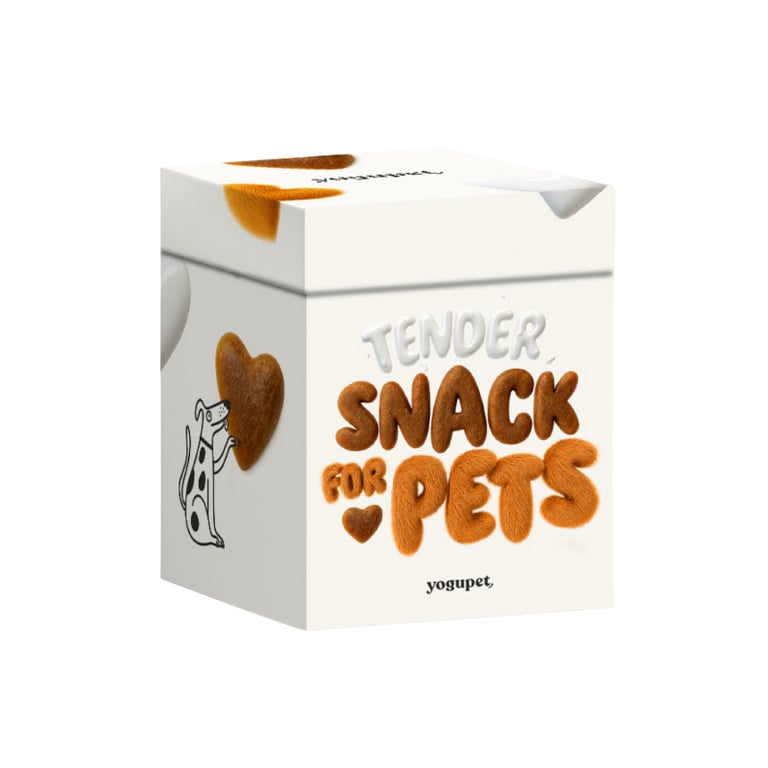 Tender Snack Box Caja Blanca para Perro y Gato