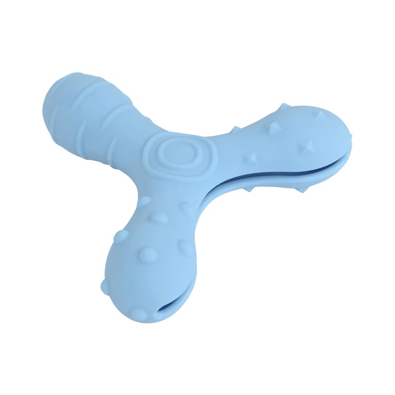 Spielzeug Hund Stern Flex Blau 14 cm