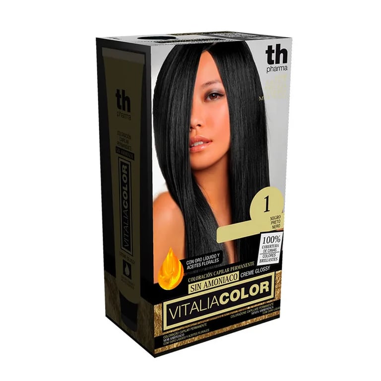 VITALIA COLOR TINTE Nº1 SIN AMONIACO NEGRO