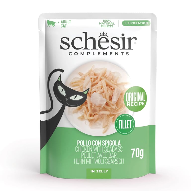 Cat Pouch Hühnchen mit Wolfsbarsch - imagen 2 de 2