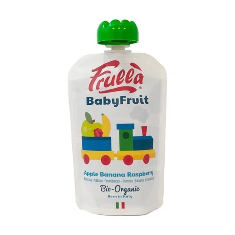Pure Bebible Baby Fruit Manzana Platano Framboesa Bio