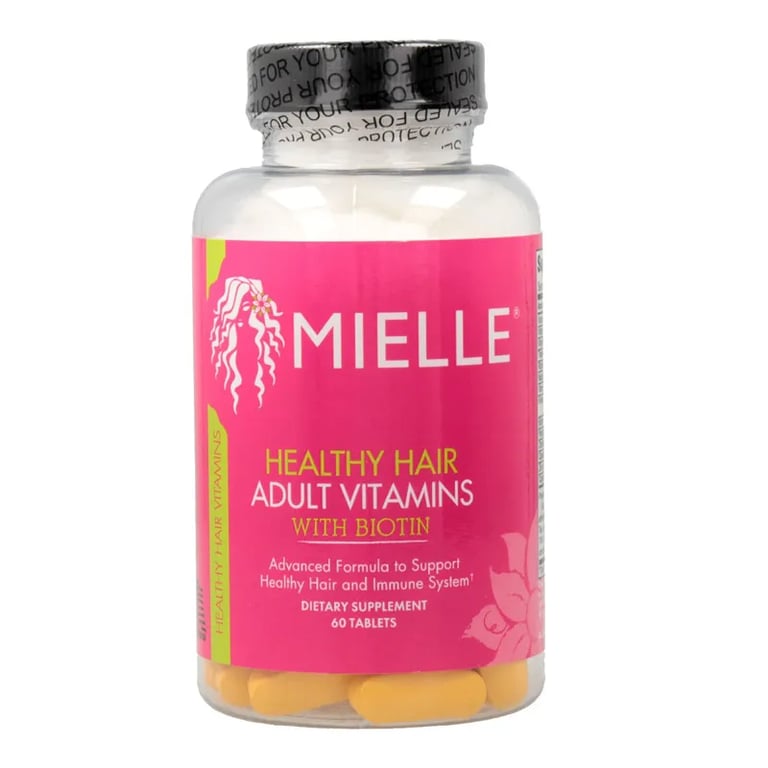 Healthy Hair Adult Vitamins With Biotin
