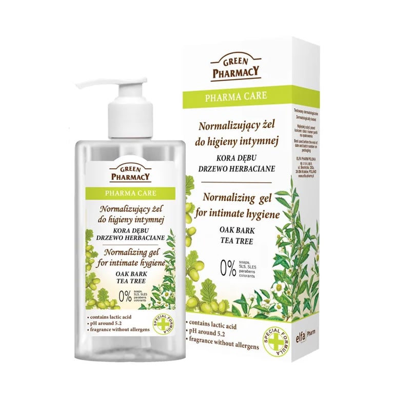 Gel Igiene Intima Corteccia Di Quercia E Tea Tree