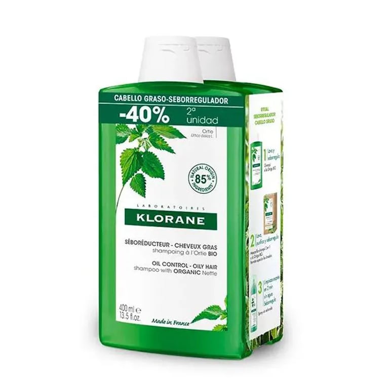 Shampoo Seborreducerende Met Brandnetel Dubbel