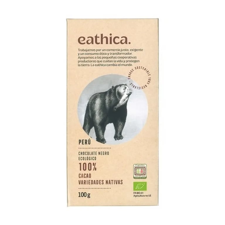 Chocolate Negro Perú 100% Eco