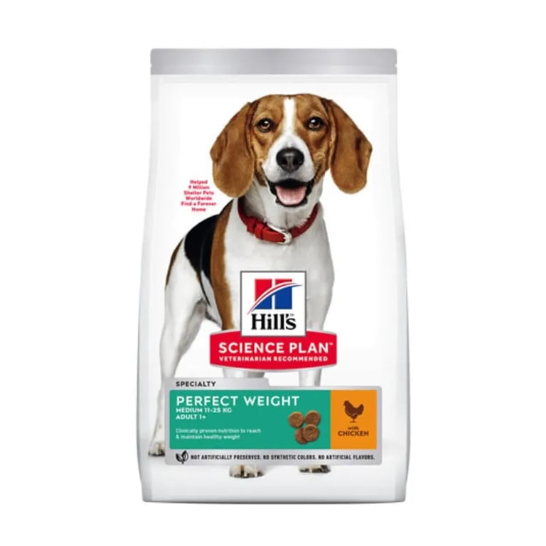 Perro Adulto Medio Perfect Weight Pollo