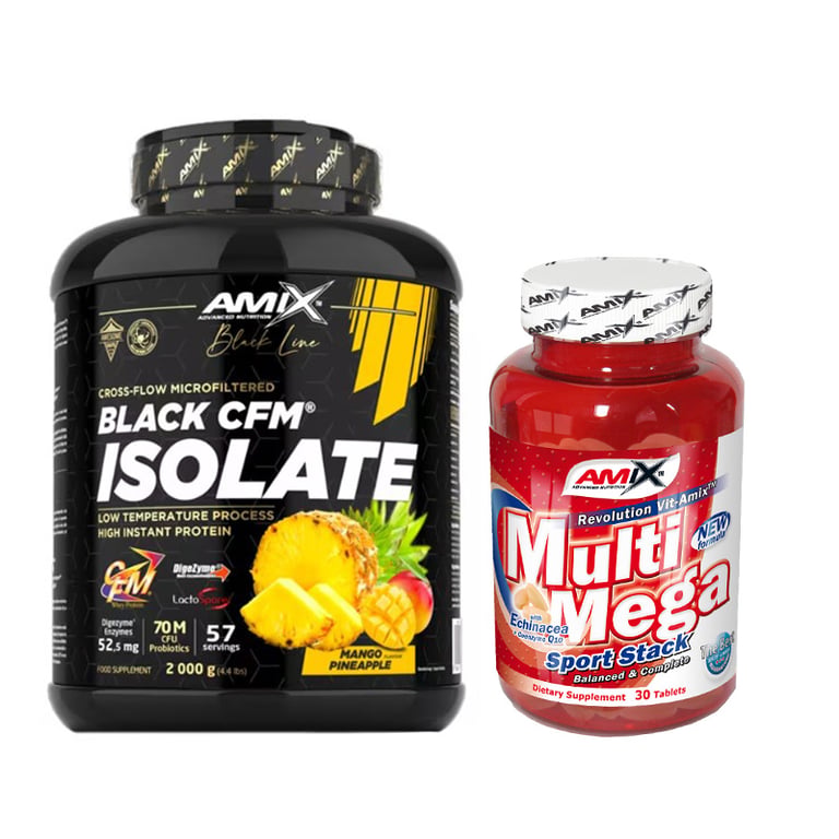 Pack Black CFM Isolate 2 Kg + Multimega