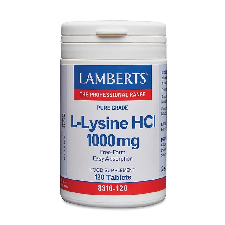 L-Lisina HCI 1000 mg