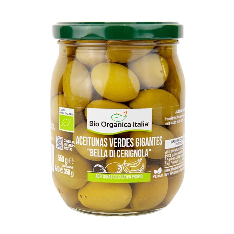 Olive Verte Géante Bio Orgánica