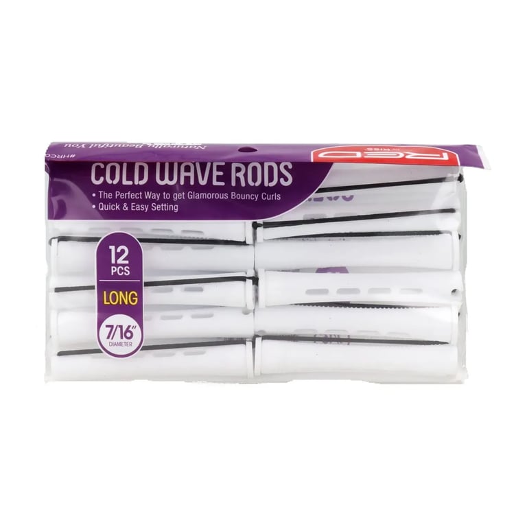 Cold Wave Rods Longitud 7/16" #White Bigudi